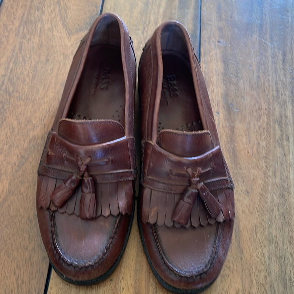 9D bass loafers brown